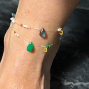 GREEN ANKLET
